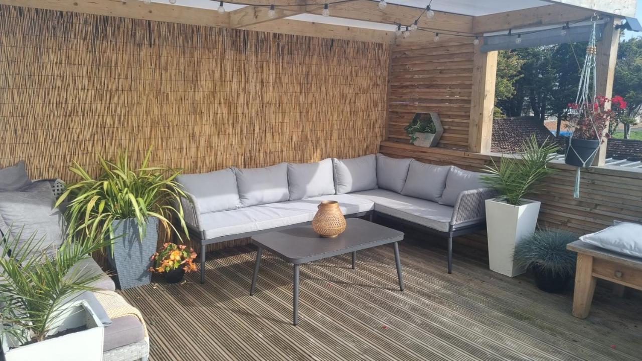 מלון Bijou Annexe, Sea View, Private Entrance & Parking - פולקסטון מראה חיצוני תמונה